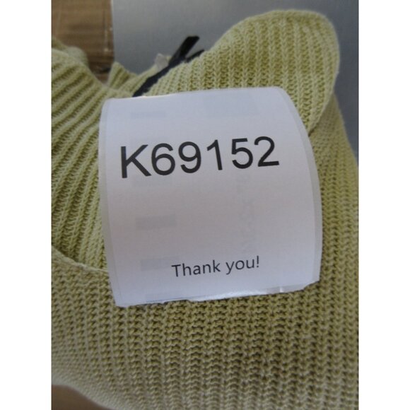 Eileen Fisher Sweater Large Silk Blend Pullover Ribbed Knit Classic - Picture 10 of 10